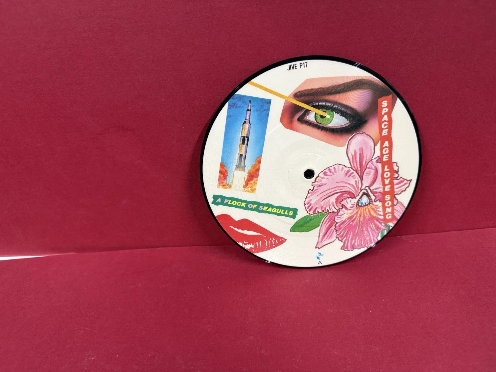 A Flock of Seagulls Space Age Love Song 7" Picture Disc Single 1982