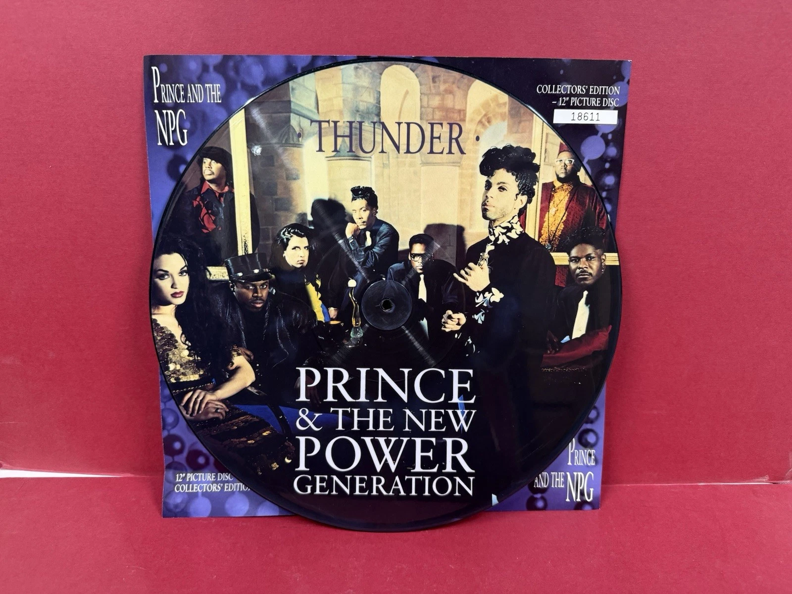 PRINCE / New Power Generation -Thunder- Rare UK 12" Picture Disc
